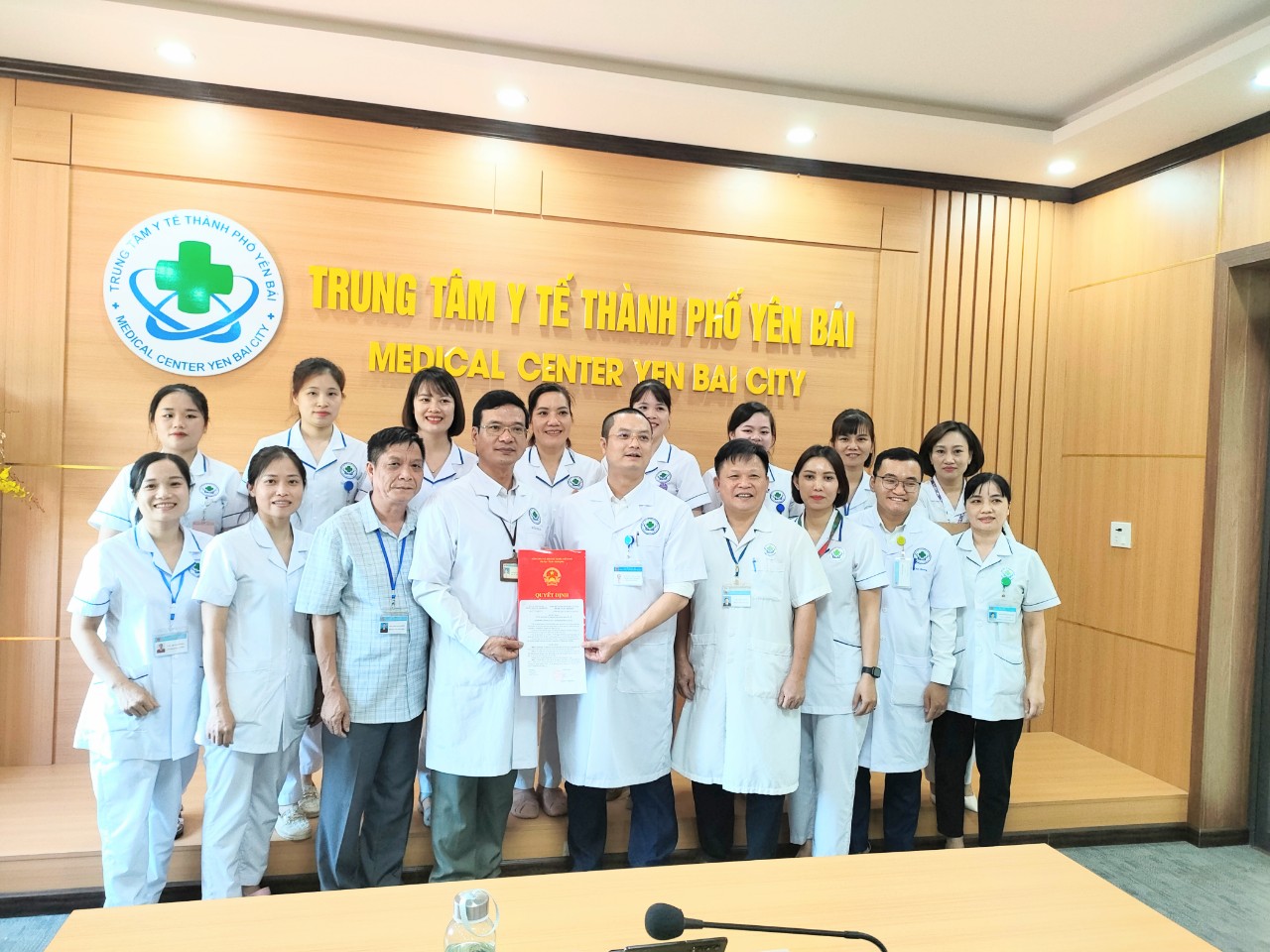 Hình ảnh tin tức Trung tâm Y tế thành phố Yên Bái ra mắt Tổ Chăm sóc chỉ số hạnh phúc về Y tế