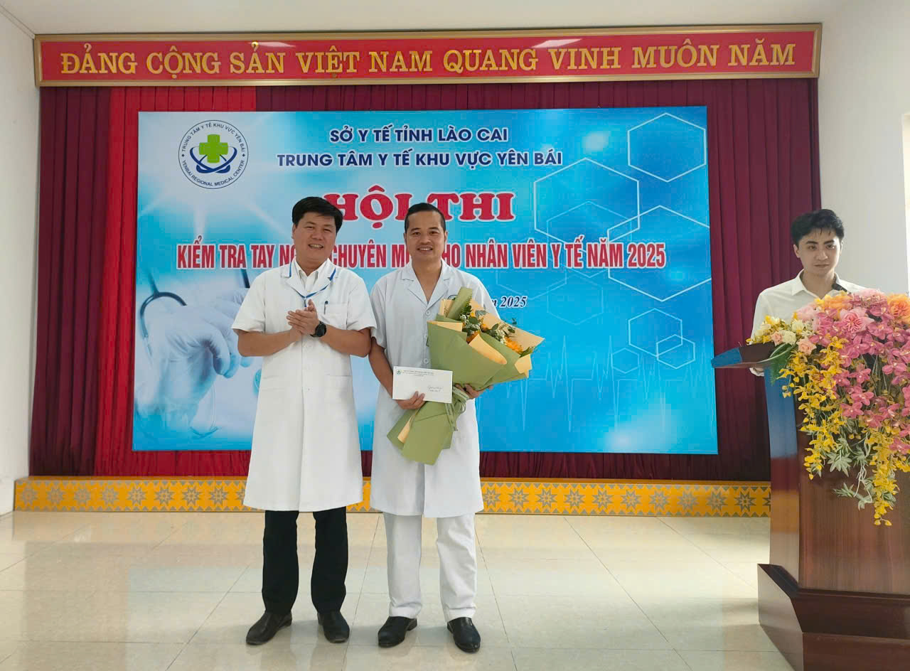 Hình ảnh tin tức Trung tâm Y tế khu vực Yên Bái tổ chức Hội thi Tay nghề nhân viên y tế năm 2025.