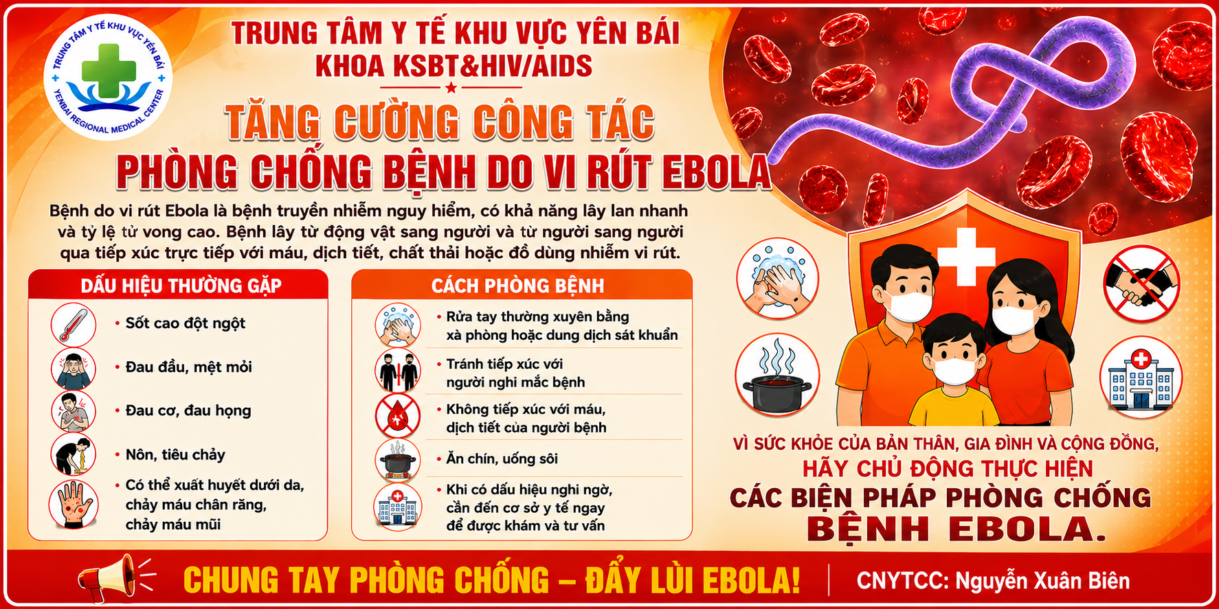 Hình ảnh tin tức TĂNG CƯỜNG CÔNG TÁC PHÒNG CHỐNG BỆNH DO VI RÚT EBOLA