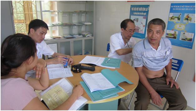 Hình ảnh tin tức Trung tâm Y tế thành phố Yên Bái tập huấn, khám sức khỏe cho các cơ sở kinh doanh, sản xuất, chế biến thực phẩm và các bếp ăn tập thể năm 2019